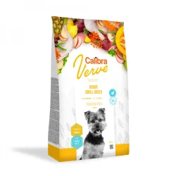 Calibra Dog Verve GF Junior Small Kurczak, kaczka 1,2kg